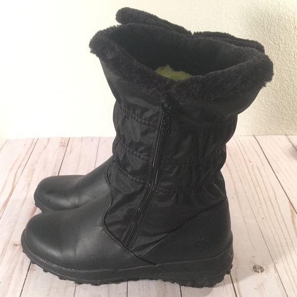 totes Shoes Totes Black Waterproof Snow Winter Boots 8 Wide Poshmark